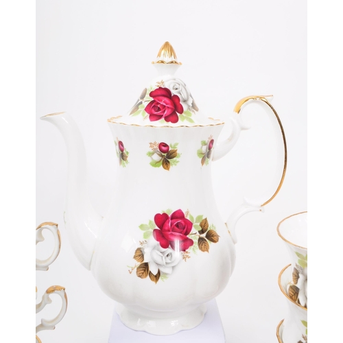 59 - New Chelsea - A vintage mid 20th century New Chelsea bone china part tea service, alongside another ... 