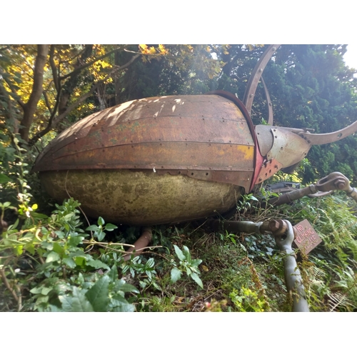 100 - Former Bristol Zoo Gardens - Jason Lane (British b.1970) - 'Beetle' (2013) - the original oversized ... 