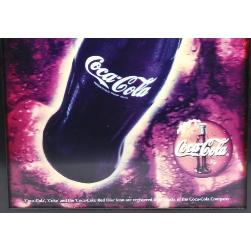 154 - Former Bristol Zoo Gardens - an original Coca Cola light-up lenticular cafe / restaurant advertising... 