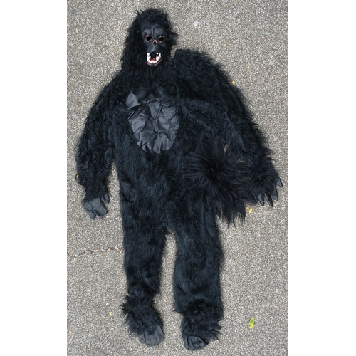 161 - Former Bristol Zoo Gardens - an original promotional life-size Gorilla costume for an adult. Compris... 