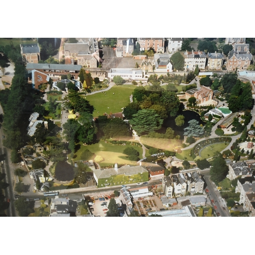 188 - Former Bristol Zoo Gardens - a large format aerial view photograph of Bristol Zoo Gardens late 1980s... 