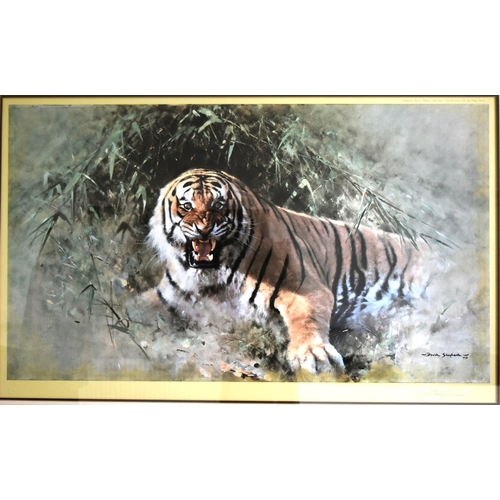 247 - Former Bristol Zoo Gardens - David Shepherd (Artist & Conservationist 1931-2017) - Tiger Fire - ... 