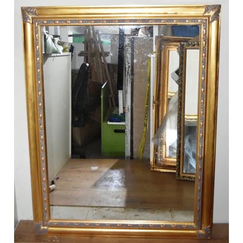 274 - Bristol Zoo Project - a modern gilt framed wall mirror, from The Mansion House, Hollywood Estate, Br... 