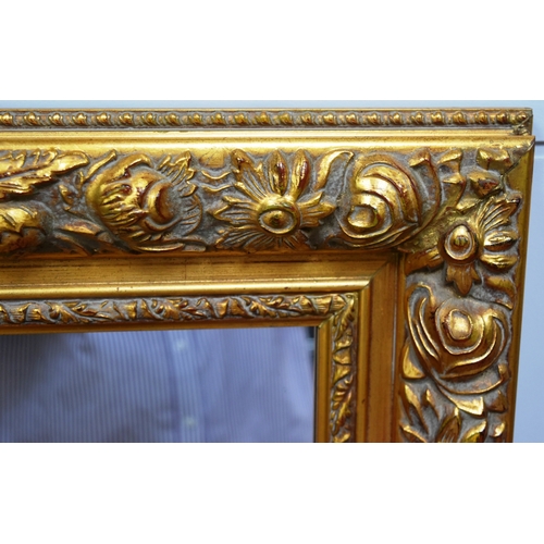 289 - Former Bristol Zoo Gardens - a large 19th century style modern gilt framed wall mirror, from Clifton... 