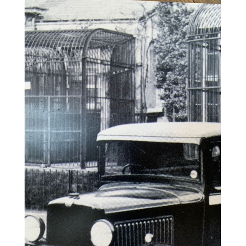 292 - Former Bristol Zoo Gardens - a large format enlarged photograph of a 1930s scene at Bristol Zoo Gard... 