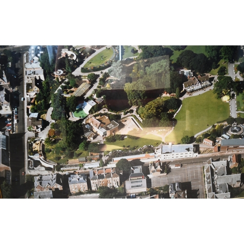 298 - Former Bristol Zoo Gardens - a large format aerial view photograph of Bristol Zoo Gardens late 1980s... 