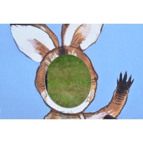 60 - Former Bristol Zoo Gardens - an original Kangaroo themed 'face in the hole' sign from Bristol Zoo Ga... 