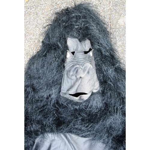 72 - Former Bristol Zoo Gardens - two original promotional lifesize Gorilla costumes for adults. Both com... 