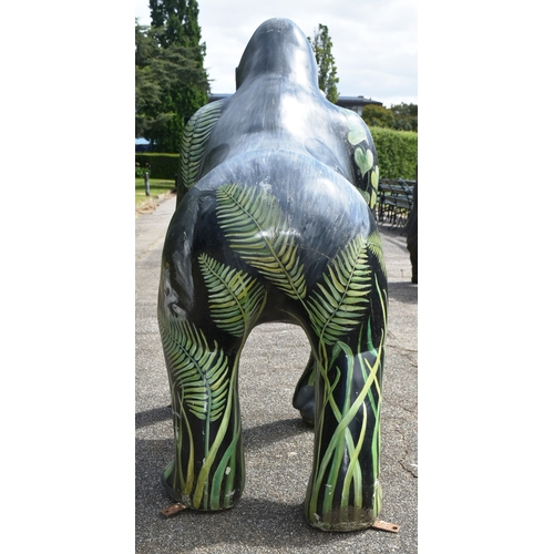 75 - Former Bristol Zoo Gardens - WOW! Gorillas - (2011 Art Trail) - Rafiki (No.62) - an original full sc... 