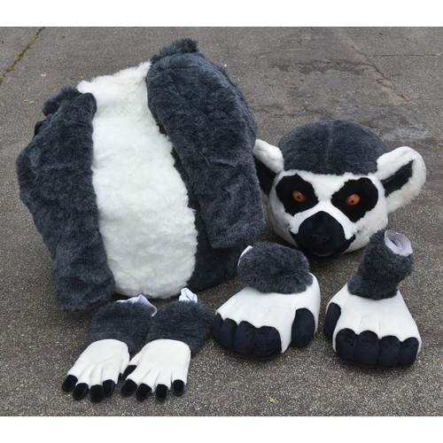 8 - Former Bristol Zoo Gardens - an original Bristol Zoo promotional life-size Lemur mascot costume for ... 