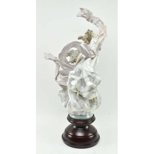 33 - Lladro, Spain - Allegory of Liberty - A late 20th century circa 1991 hand painted fine bone china de... 