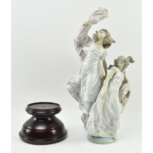 33 - Lladro, Spain - Allegory of Liberty - A late 20th century circa 1991 hand painted fine bone china de... 