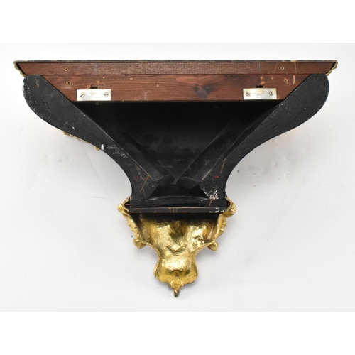 338 - A large Louis XV inspired 19th century circa 1880s Japy Freres, Paris ormolu-mounted, brass-inlaid, ... 