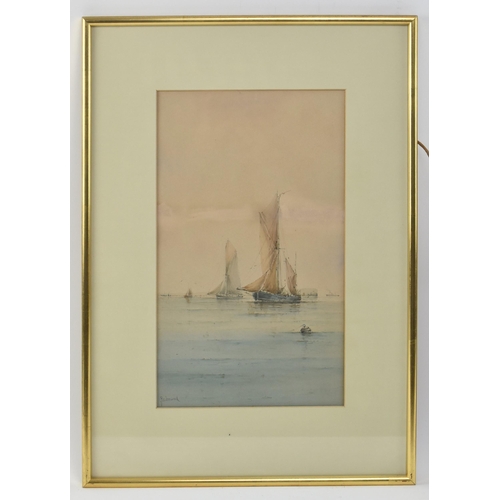 381 - Richmond Markes (act.1890-1920) - A pair of 19th century watercolour paintings. Each painting depict... 