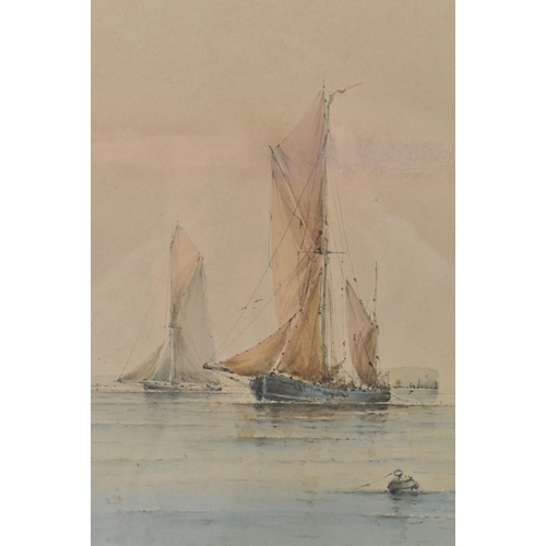 381 - Richmond Markes (act.1890-1920) - A pair of 19th century watercolour paintings. Each painting depict... 