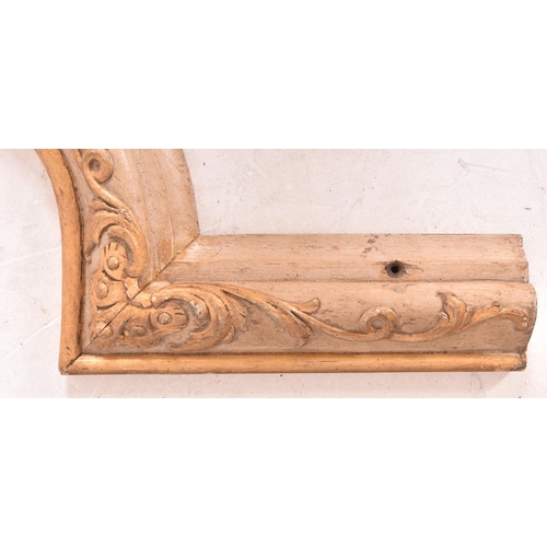 401 - A 19th century white & gilt painted wood fireplace surround with mirror. The fireplace surround ... 