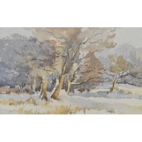 469 - Madeleine Marie Sophie De Pape (b.1883) - a pair of early 20th century landscape watercolour paintin... 