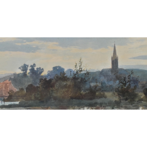 512 - Attributed to William Matthison (1853-1926) - An original watercolour on paper painting depicting a ... 