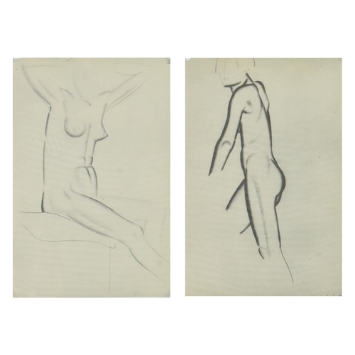 591 - Eric Gill (1882-1940) - A pair of nudes from Eric Gill First Nudes published by Neville Spearman, Lo... 