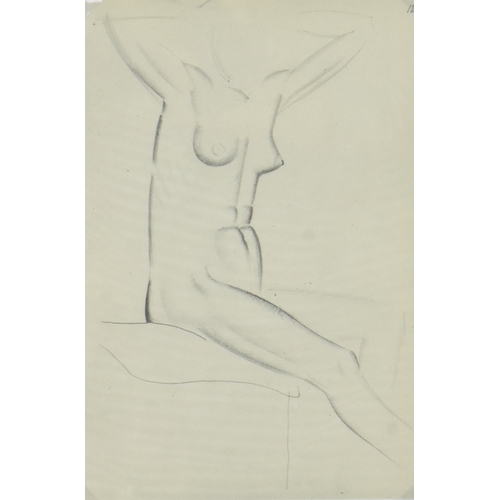 591 - Eric Gill (1882-1940) - A pair of nudes from Eric Gill First Nudes published by Neville Spearman, Lo... 