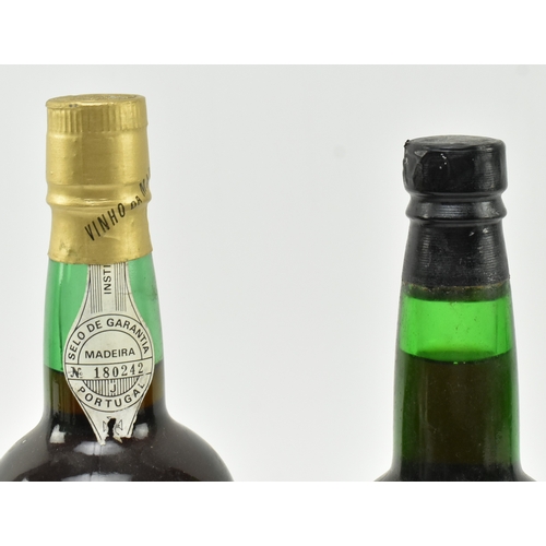 200 - Two Lomelino Madeira sweet wine bottles. To include a Lomelino Dona Maria very rare old Malmsey Swee... 