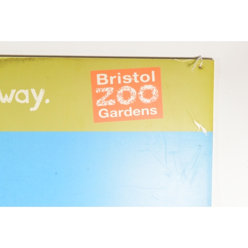 2 - Former Bristol Zoo Gardens - an original 'face in the hole' sign from Bristol Zoo Gardens, originall... 