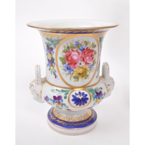 131 - Dresden - A collection of late 19th / early 20th-century porcelain china pieces, comprising of a pai... 