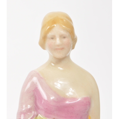 162 - Royal Doulton - An early 20th century 1902 - 1920 Royal Doulton HN314 Autumn porcelain figure. The f... 