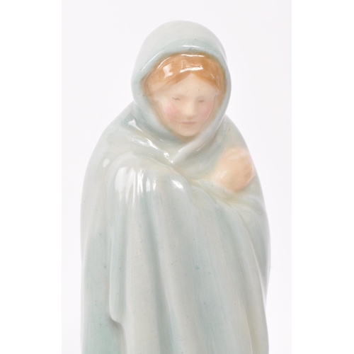 165 - Royal Doulton - An early 20th century 1902 - 1920 Royal Doulton HN315 Winter porcelain figure. The f... 