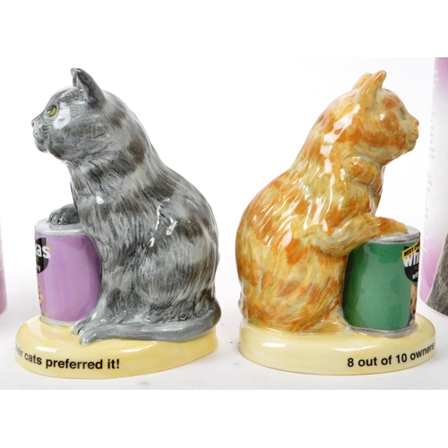 188 - Royal Doulton - Whiskas - Two vintage Royal Doulton for Whiskas limited edition porcelain Whiskas ca... 