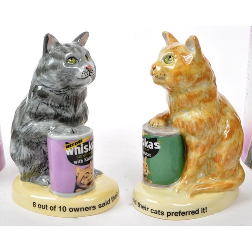 188 - Royal Doulton - Whiskas - Two vintage Royal Doulton for Whiskas limited edition porcelain Whiskas ca... 