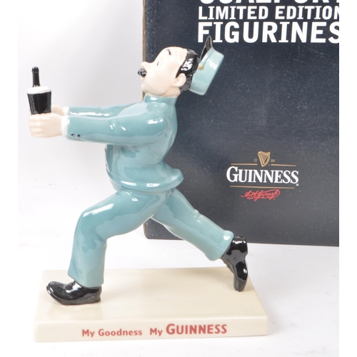 190 - Guinness - Coalport - Two vintage Coalport for Guinness limited edition porcelain figures. One figur... 