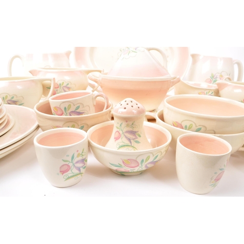 193 - Susie Cooper - Crown Works, Burslem - A collection of mid-century tea service pieces, including egg ... 