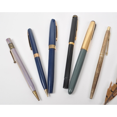 291 - A collection vintage 20th century & later pens / stationary accessories. Including wax seal stam... 