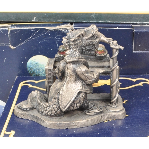 311 - Myth & Magic by The Tudor Mint - Ten early 21st century cast pewter statue dragon figurines. Inc... 