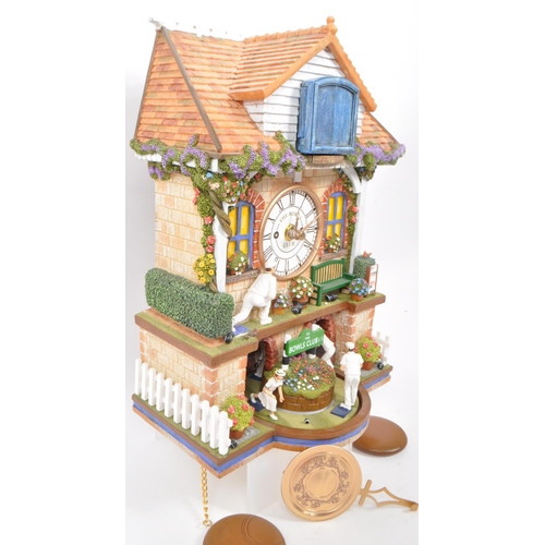 334 - The Bradford Exchange - A 21st-century 'The Spirit of The Bowls' cuckoo clock. The clock is crafted ... 