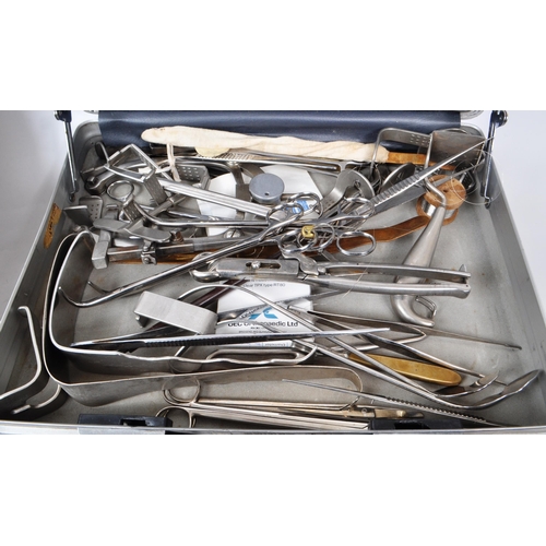 379 - A large collection of vintage, mostly 20th-century medical surgical tools. Including, a simplified g... 