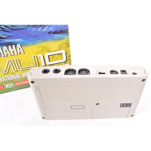 398 - YAMAHA—A vintage 1998 MU10 external wavetable soundcard and tone generator for PC and Macintosh. The... 