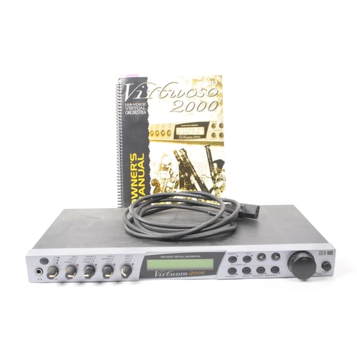 400 - E-MU - A vintage E-MU Virtuoso 2000 128-Voice Virtual Orchestra sound module. The module in silver c... 