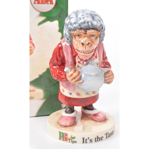 405 - Royal Doulton - PG Tips - A vintage Royal Doulton for PG Tips ceramic chimp figure. The figure being... 