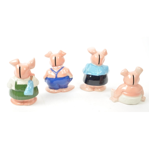 410 - Wade - Natwest - A collection of 20th century 1980s Wade for Natwest ceramic piggy banks. The collec... 