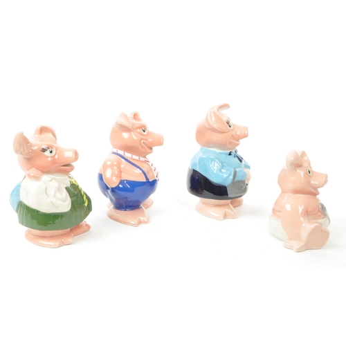 410 - Wade - Natwest - A collection of 20th century 1980s Wade for Natwest ceramic piggy banks. The collec... 