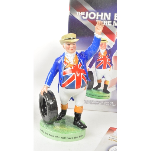 413 - Royal Doulton - Two vintage Royal Doulton commemorative advertisement figures. The collection to inc... 