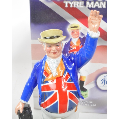 413 - Royal Doulton - Two vintage Royal Doulton commemorative advertisement figures. The collection to inc... 