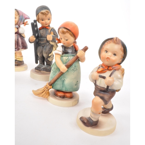 415 - W. German - Goebel - M J Hummels - Collection of porcelain bisque figurines / statues. To include, t... 