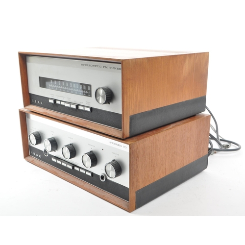 438 - Leak - Two vintage 1960s stereo hifi audios systems, comprising of a Stereo 70 serial no. 92194 and ... 