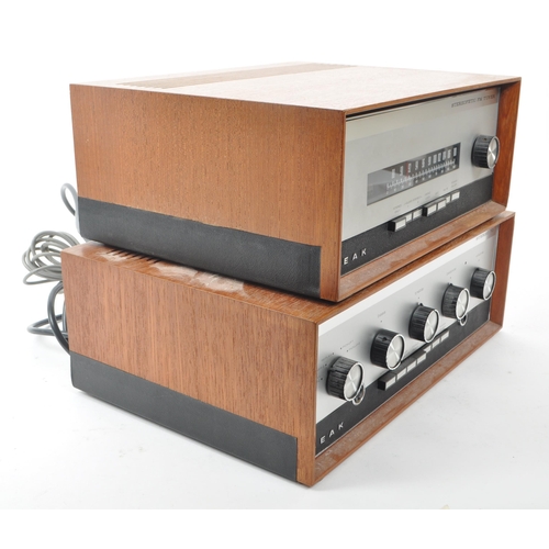 438 - Leak - Two vintage 1960s stereo hifi audios systems, comprising of a Stereo 70 serial no. 92194 and ... 