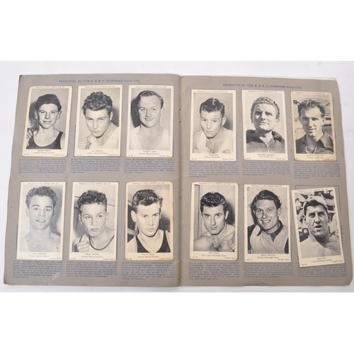 452 - A. & B. C. Chewing Gum Ltd - All Sports photo album, with a variety of sports in monochrome blac... 