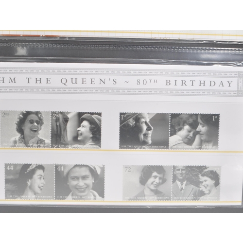 454 - A collection of 21st-century British Royal Mail stamp presentation packs. The collection includes ex... 