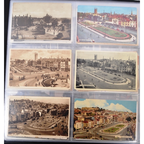 460 - Bristol postcards. Local interest. Extensive collection (approx 380) in large album. Mostly pre WWII... 